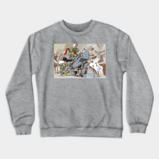 rocksteady rumble Crewneck Sweatshirt